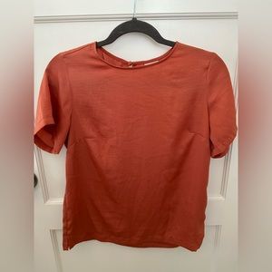 Tailored Pink Silk Blouse